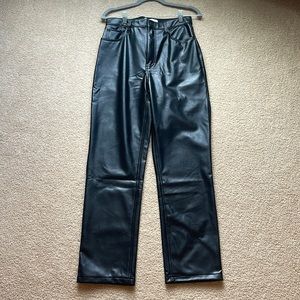 Abercrombie & Fitch Vegan leather pants